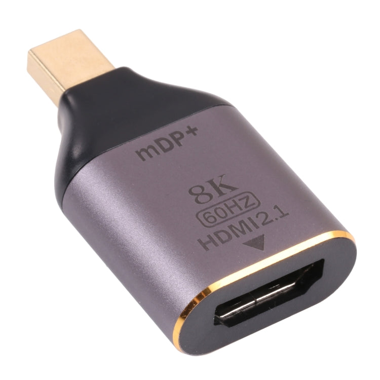 Adattatore HDMI 2.1 femmina a Mini DP maschio 8K 60Hz, Mini DP Male Adattatore HDMI 2.1 femmina a Mini DP maschio 8K 60Hz, Mini DP Male